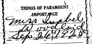 Things of Paramount Importance