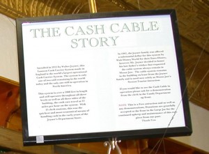 Cash Cable Story Sign Moose Jaw Saskatchewan Cash Cable Story Sign Moose Jaw Saskatchewan