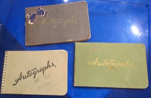 Autograph Books from the 1940s Autograph Books from the 1940s