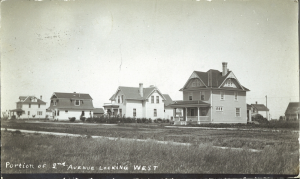 Nokomis Saskatchewan Second Avenue c. 1913. Image courtesy of Peel's Prairie Provinces, a digital initiative of the University of Alberta Libraries.