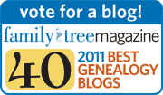 Nominate a Genealogy Blog Family Tree Magazines Top 40