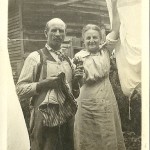 Samuel Franklin Woodland and second wife Ida Moore