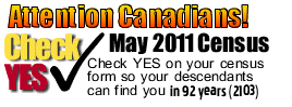 Attention Canadians Check Yes May 2011 Canada Census 
