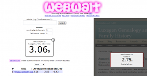 Webwait checks your webpage loading speed Webwait checks your webpage loading speed