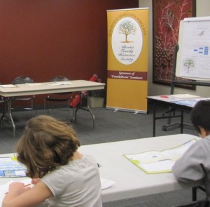 Kids Build a Family Tree Booklet at the Library