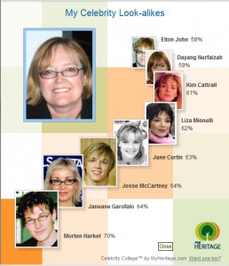 MyHeritage.com Celebrity Look-alike – Luxegen Genealogy and Family History
