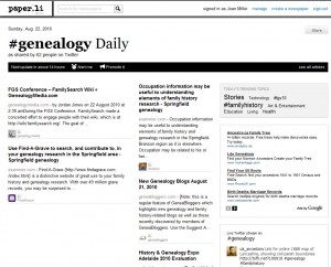 Genealogy Newspaper Genealogy Newspaper